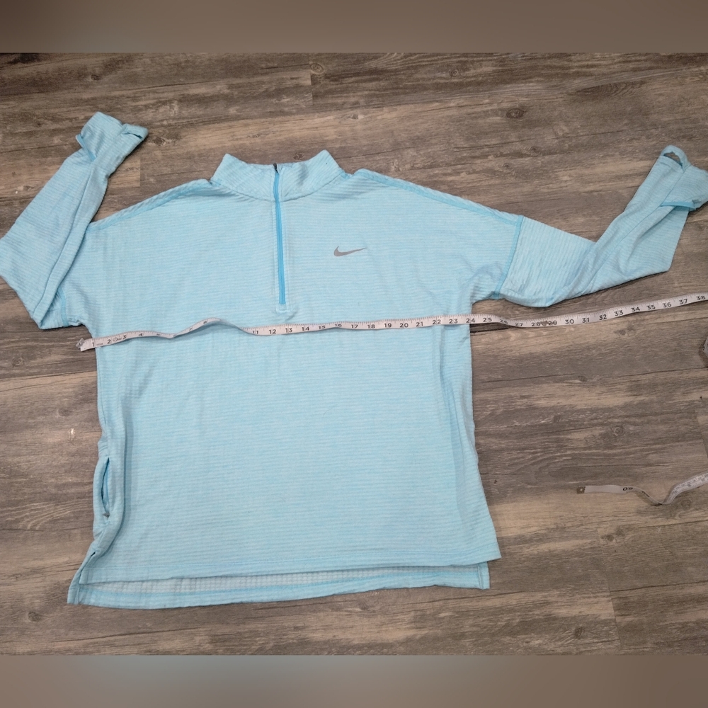 Nike Women's Element Long Sleeve 1/2 Zip Pullover Dry-Fit Running Top - Picture 4 of 14